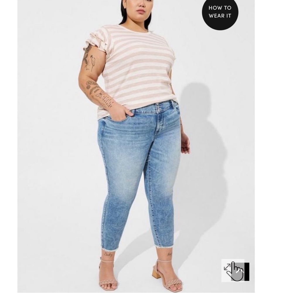 NWT Torrid Super Soft Skinny Jeggings 16T